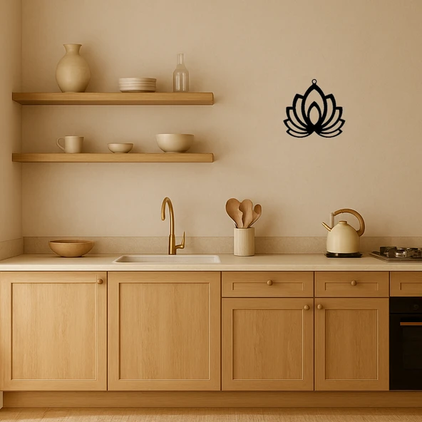 Renkli Çiçek Motifli Dekoratif Tablo - Resim 2