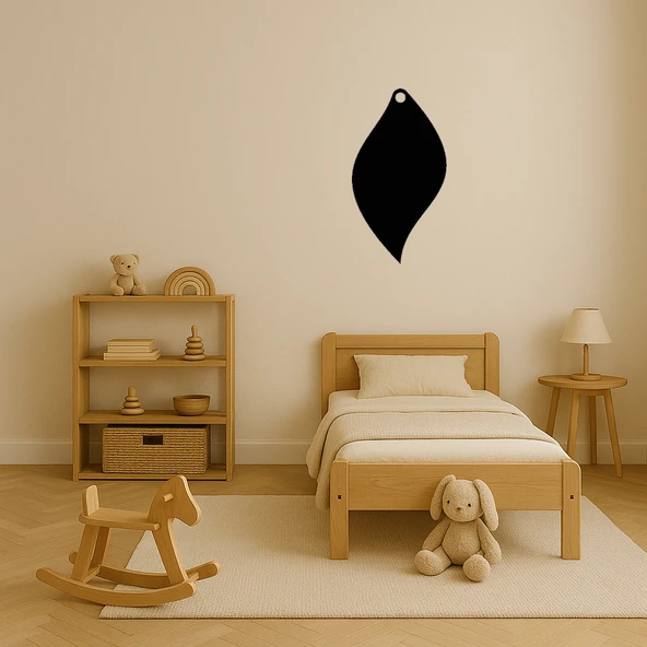 Tüy Tasarımlı Dekoratif MDF Tablo - Resim 3