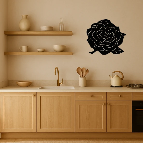 Çiçek Motifli Dekoratif Tablo - Resim 3