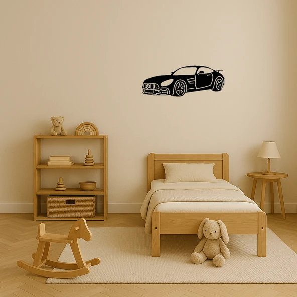 Modern Tasarımlı Araba Dekoratif Tablo - Resim 3