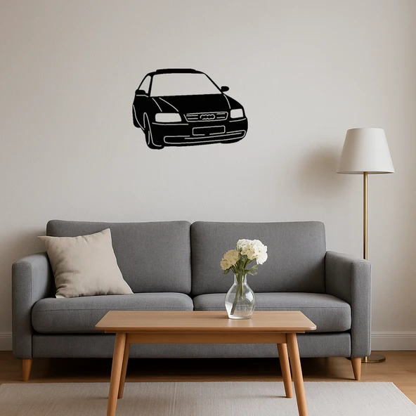 Modern Klasik Araba Temalı MDF Duvar Tablosu - Resim 4