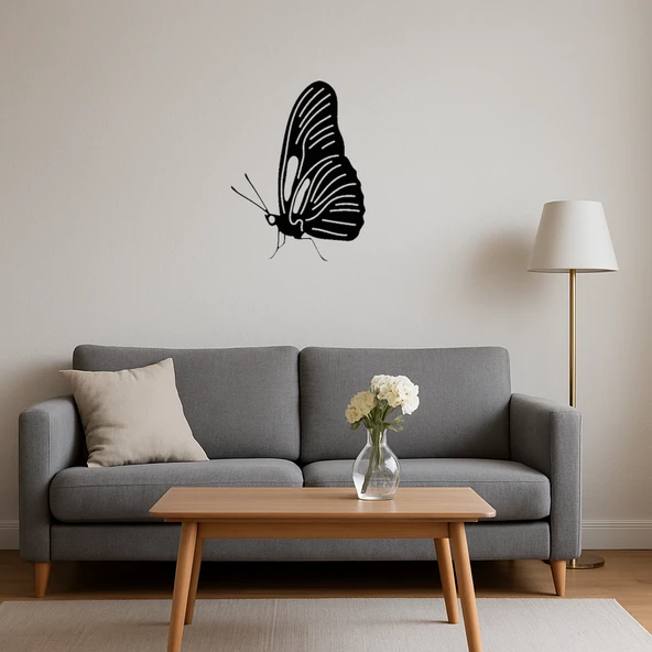 Dekoratif Kelebek Tablo - Model 28 - Resim 2