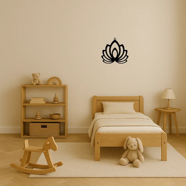 Renkli Çiçek Motifli Dekoratif Tablo - Resim 3