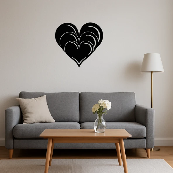 Zarif Kalpler Desenli İç Mekan Tablo - Resim 4