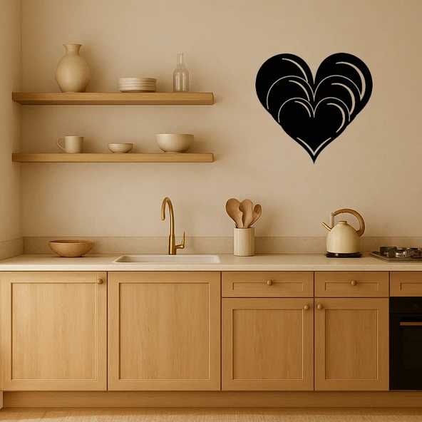 Zarif Kalpler Desenli İç Mekan Tablo - Resim 2