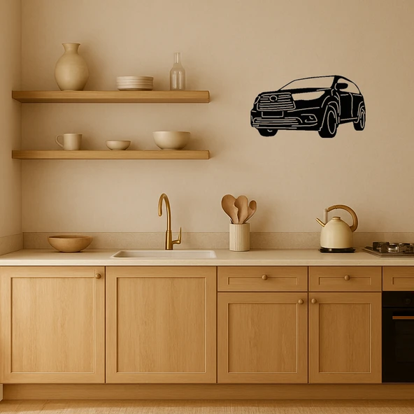 Dinamik Spor Araba Tasarımlı MDF Duvar Tablosu - Resim 2