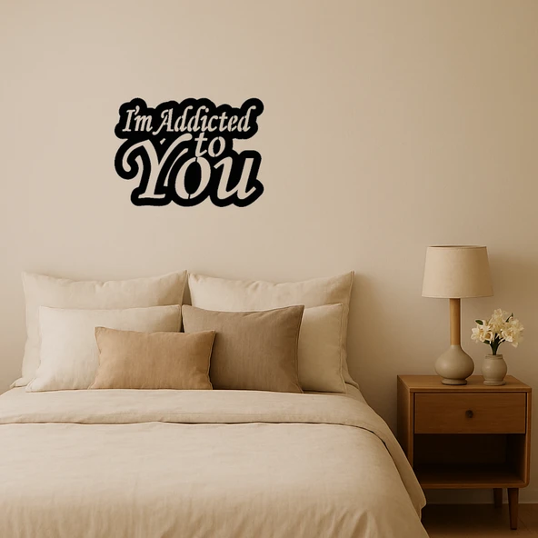 Sana Bağımlıyım Yazılı Tablo ürün görseli