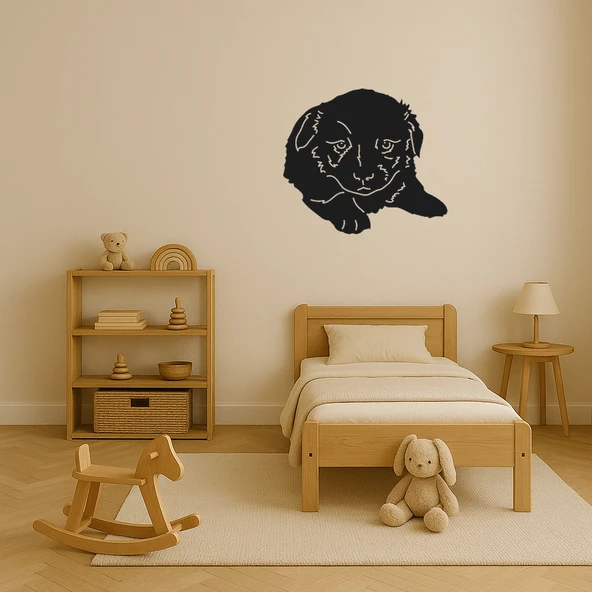 Zarif Köpek Yüzü Dekorasyonu - Resim 3