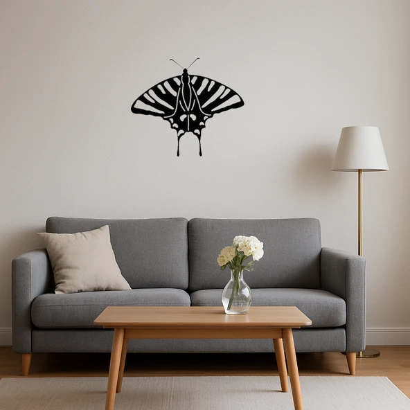 Doğal Görünümlü MDF Kelebek Tablo - Resim 2