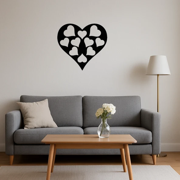 MDF Sevgi Temalı Dekoratif Tablo - Resim 4