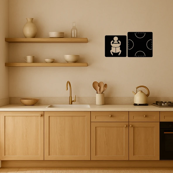 Çiçek Motifli Dekoratif Tablo - Resim 2