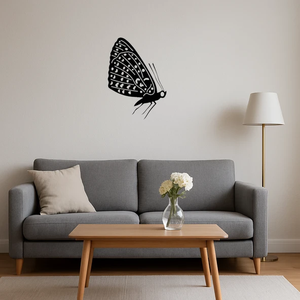 Renkli Kelebekler Duvar Dekoru - Resim 4