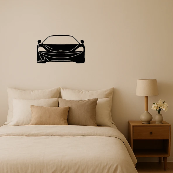 Vintage Araba Tasarımlı MDF Dekoratif Duvar Tablosu ürün görseli