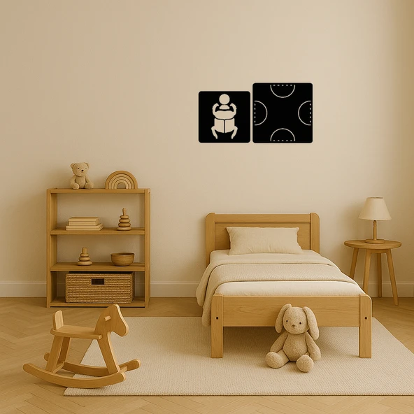 Çiçek Motifli Dekoratif Tablo - Resim 3