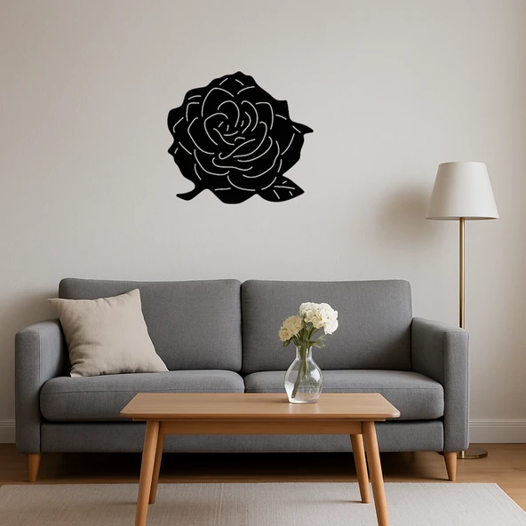 Çiçek Motifli Dekoratif Tablo - Resim 2