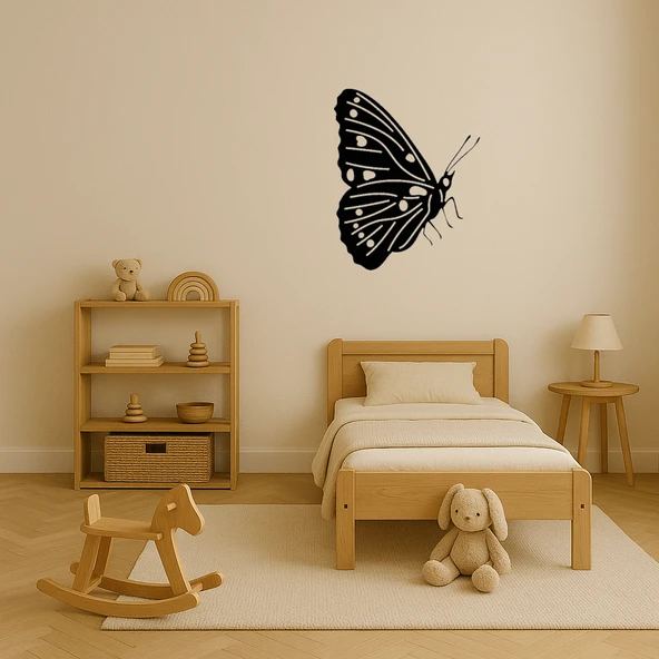 Estetik Kelebek Duvar Sanatı - Model 29 - Resim 2