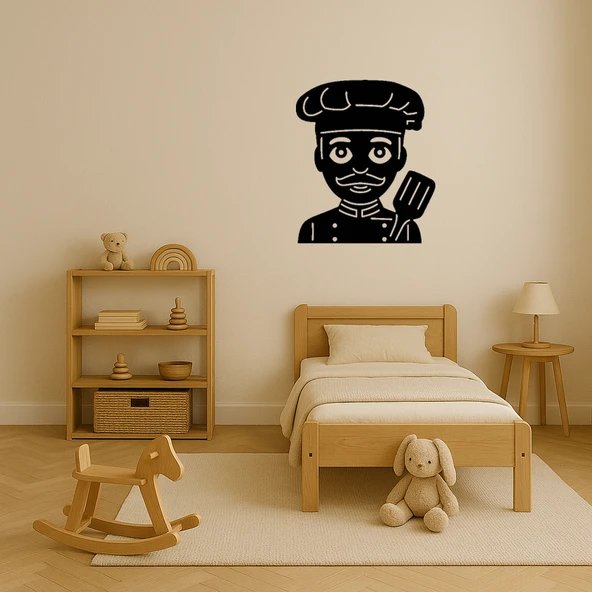 Horoz Adam İç Mekan Dekoratif Tablo - Resim 3