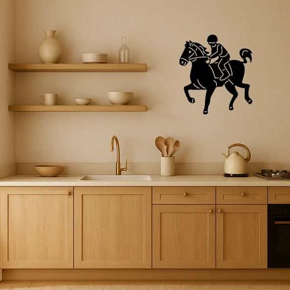 At Yarışı Emoji Dekoratif Tablo - Resim 2