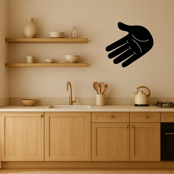 Sol El Hareketi MDF Tablo - Resim 2