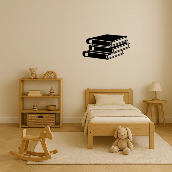 Klasik Kitap Seti MDF Dekoratif Tablo - Resim 3