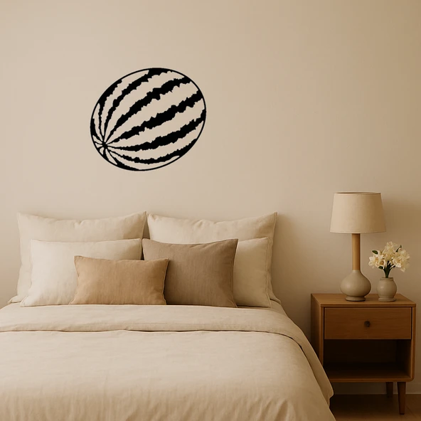 Renkli Karpuz Temalı Dekoratif Tablo ürün görseli