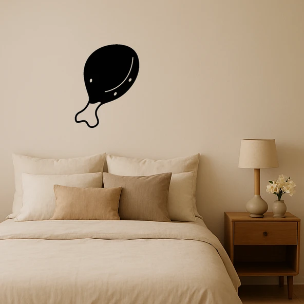 Tavuk Butu Figürlü Ahşap Duvar Tablosu ürün görseli