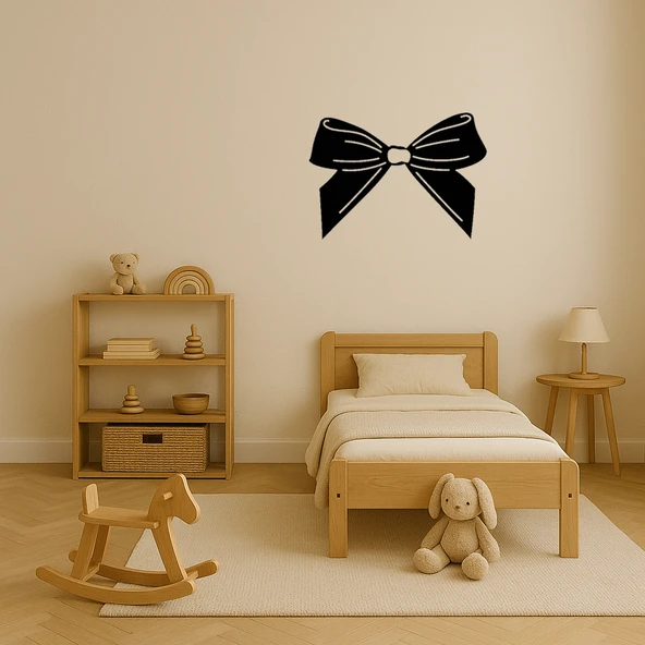 Elegan Fiyonk MDF Duvar Dekoru - Resim 3