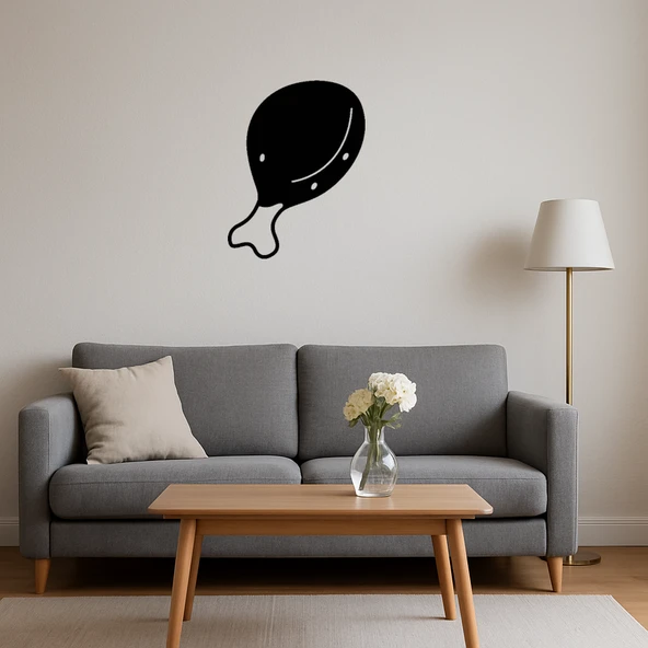 Tavuk Butu Figürlü Ahşap Duvar Tablosu - Resim 3