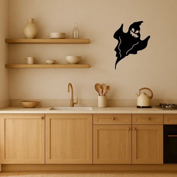 Sevimli Hayalet Desenli Dekoratif Tablo - Resim 2