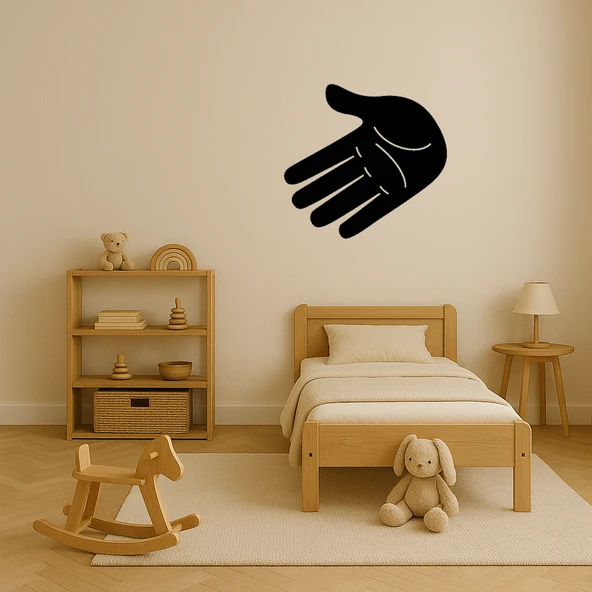 Sol El Hareketi MDF Tablo - Resim 3