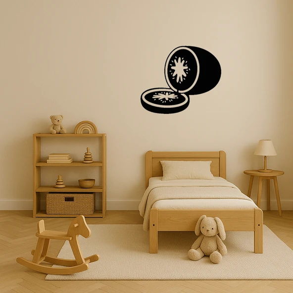 Kiwi Desenli Dekoratif İç Mekan Tablosu - Resim 3