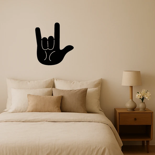 Seni Seviyorum Hareketi MDF Tablo ürün görseli