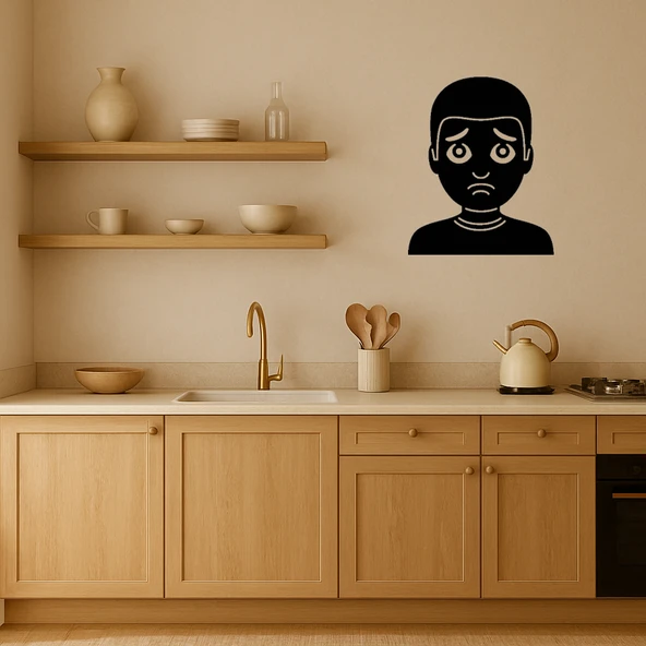 Somurtkan Adam Dekoratif Tablo - Resim 2