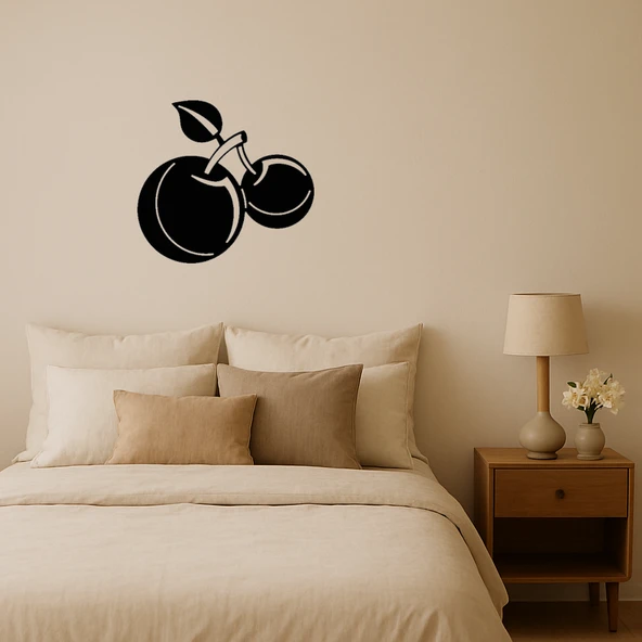 Kiraz Tasarımlı Dekoratif Tablo ürün görseli