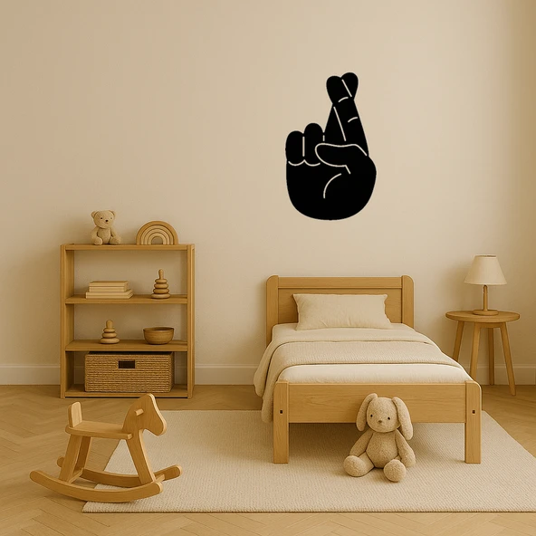 Dekoratif Parmak Çapraz Tablosu - Resim 3