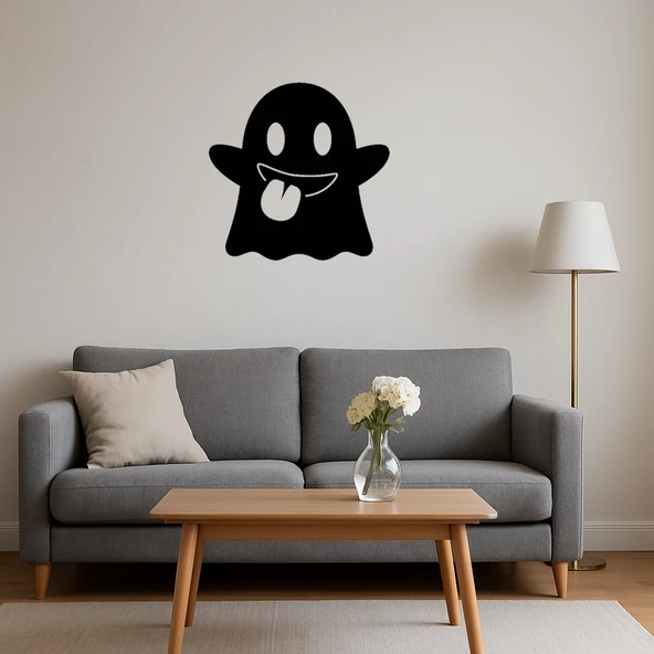 MDF Hayalet Emoji Tablosu - Resim 3