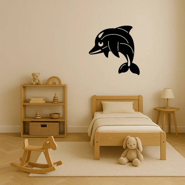 İç Mekan Dekoratif Yunus Figürü Tablosu - Resim 3