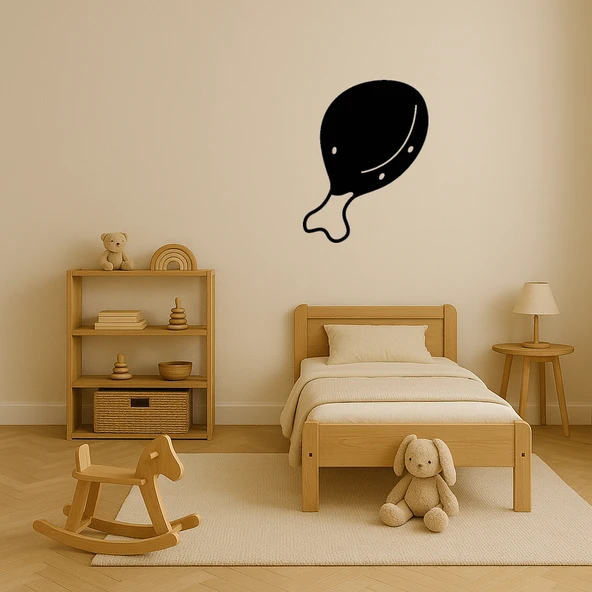 Tavuk Butu Figürlü Ahşap Duvar Tablosu - Resim 4