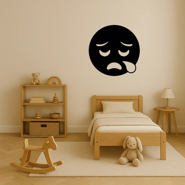 Şirin Uykucu Yüz İfade Tabloları - Dekor - Resim 3