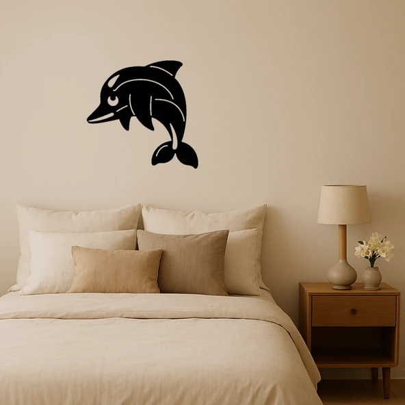 İç Mekan Dekoratif Yunus Figürü Tablosu ürün görseli