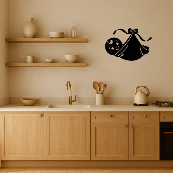 Bebek Yüzü İç Mekan Dekoratif Tablo - Resim 2