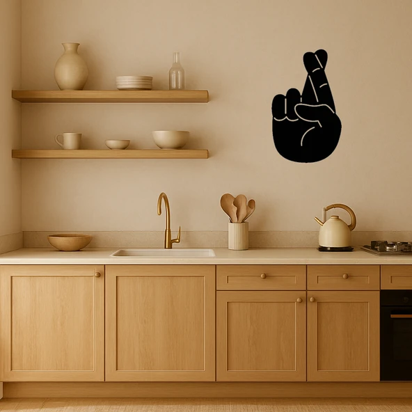 Dekoratif Parmak Çapraz Tablosu - Resim 2