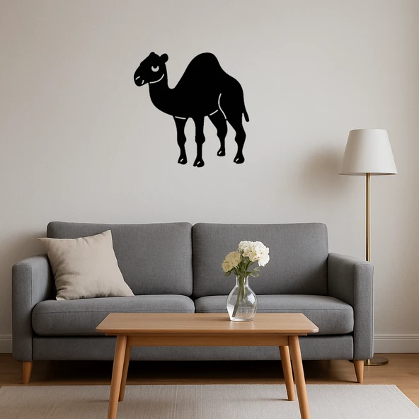 Dekoratif Deve Figürü Tablosu - Resim 4