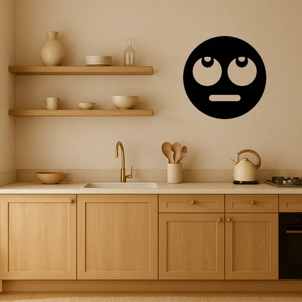 Göz Deviren Emoji Dekoratif Tablo - Resim 2