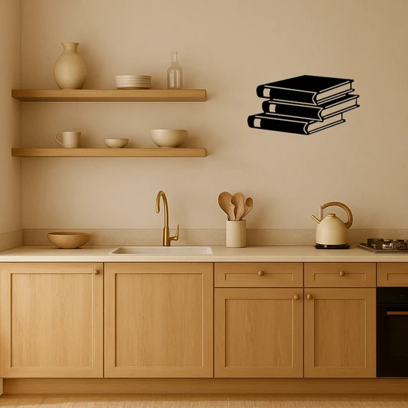 Klasik Kitap Seti MDF Dekoratif Tablo - Resim 2