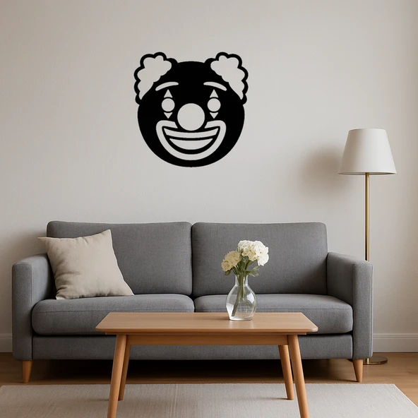 Palyaço Emoji Dekoratif Tablo - Resim 4
