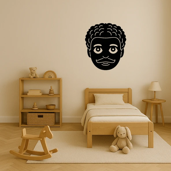 Şirin Bıyıklı Emoji Tablo - Resim 3