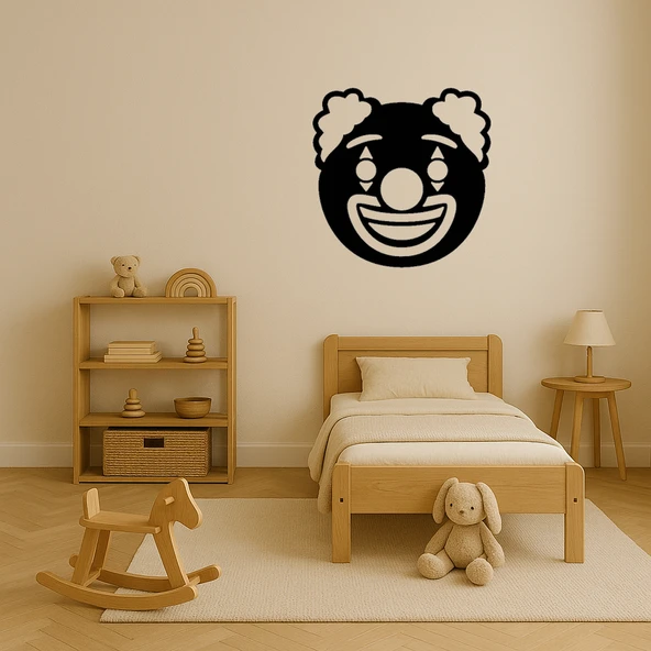 Palyaço Emoji Dekoratif Tablo - Resim 3