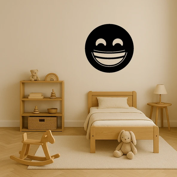 Gülümseyen Emoji Dekoratif Tablo - Resim 2