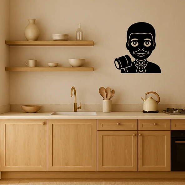 Yargıç Erkek Emoji Dekoratif Tablo - Resim 2